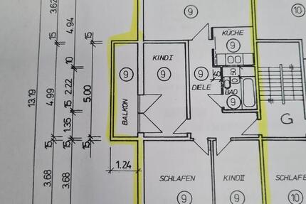4-Raum-Wohnung mit 2 Balkonen in Gotha West zu vermieten 4 zimmer