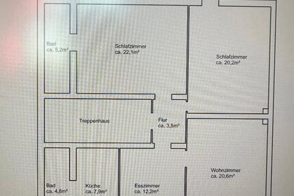 ruhig-gelegene 4-Raumwohnung mit Balkon und Carport 4 zimmer