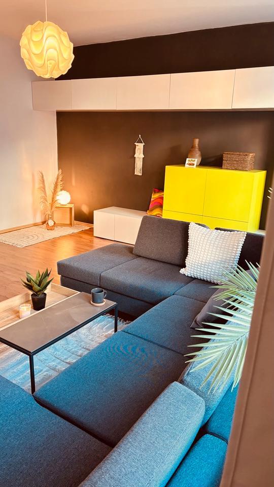 3-Zimmer-Wohnung – Südbalkon ☀️zentral, möbliert