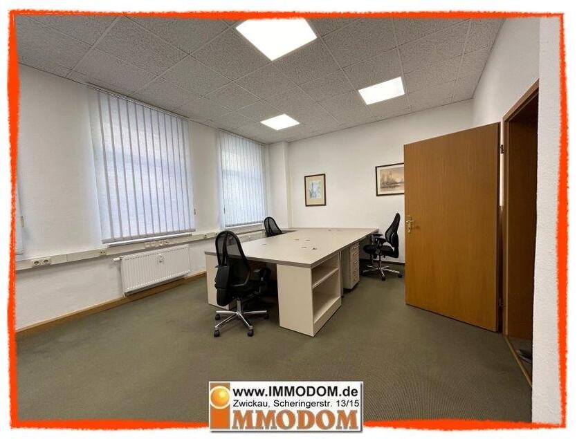 3-Zimmer-Büro mit Möblierung & Einbauküche in Zwickau, verkehrsgünstige Lage, zu vermieten! zimmer