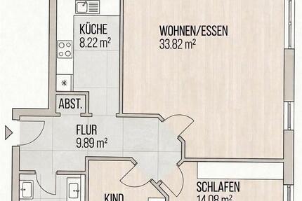 Wohnung Oldenburg Etzhorn - 3 Zimmer, 82 m&sup2;, 1.139&euro; | Angebot:25861275