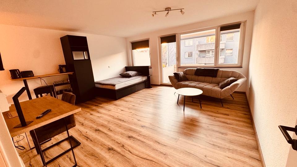 Wohnen auf Zeit Leverkusen Bürrig - 1 Zimmer, 37 m&sup2;, 1.390&euro; | Angebot:25678657
