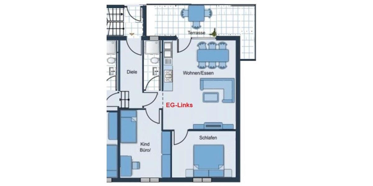 Erdgeschoßwohnung Kornwestheim - 3 Zimmer, 63 m&sup2;, 1.200&euro; | Angebot:26636221
