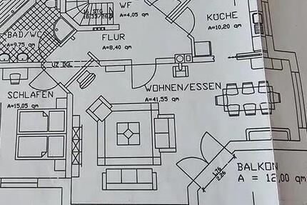 Große 2 Zimmerwohnung mit Balkon