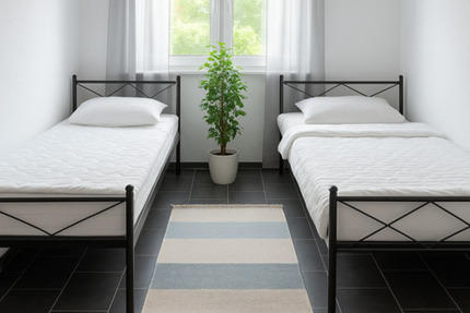 Hotel in Düsseldorf - Monteurwohnung Langzeitmiete Ideal für Messegästeab 4 Personen zimmer