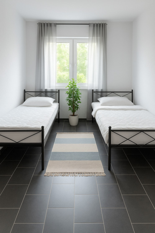 Hotel in Düsseldorf - Monteurwohnung Langzeitmiete Ideal für Messegästeab 4 Personen zimmer
