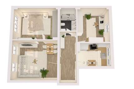 Wohnung Pirna Copitz - 3 Zimmer, 77 m&sup2;, 679&euro; | Angebot:27248033