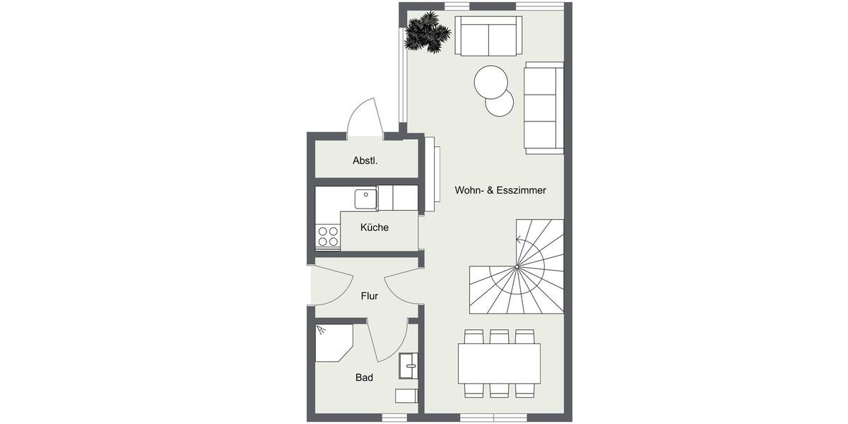 Reihenhaus Gelting - 4 Zimmer, 60 m&sup2;, 700&euro; | Angebot:26195078