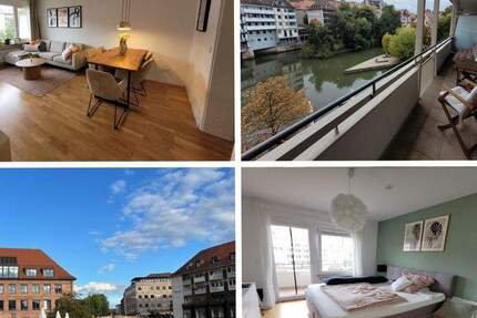 * HOCHWERTIG WOHNEN IN DER CITY * Premium 4 Zi-Whg. mit SÜDBALKON + PEGNITZBLICK * 4 zimmer