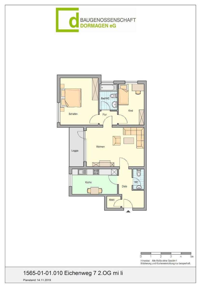 3-Zimmer-Wohnung in Dormagen-Horrem mit Balkon 3 zimmer