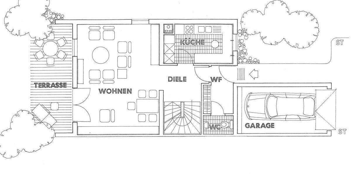 Saniertes Reihenmittelhaus mit eigenem Garten in ruhiger, dennoch zentraler Wohnlage! 3 zimmer