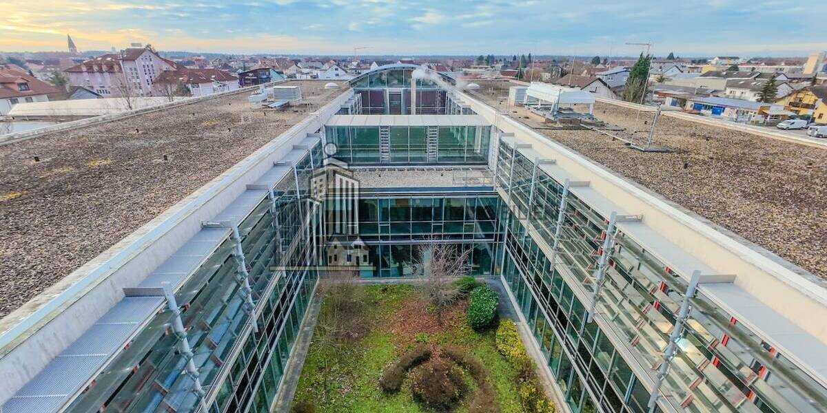ATIK: Herausragende Architektur x Repräsentative Büroflächen - provisionsfrei - Gewerbeobjekt Schwetzingen | Angebot:26267339