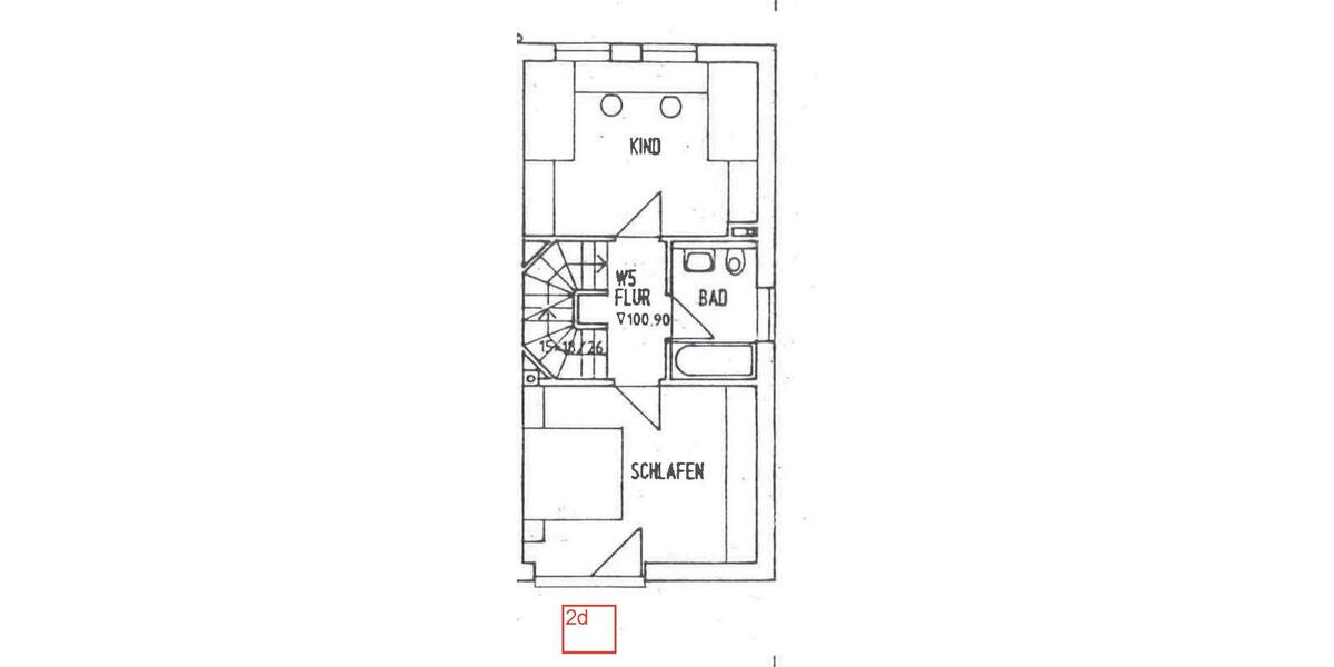 Etagenwohnung Pfarrkirchen - 5 Zimmer, 101 m&sup2;, 1.135&euro; | Angebot:26014458