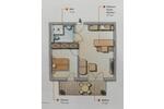Erdgeschoßwohnung Solms - 2 Zimmer, 52 m&sup2;, 950&euro; | Angebot:26447829