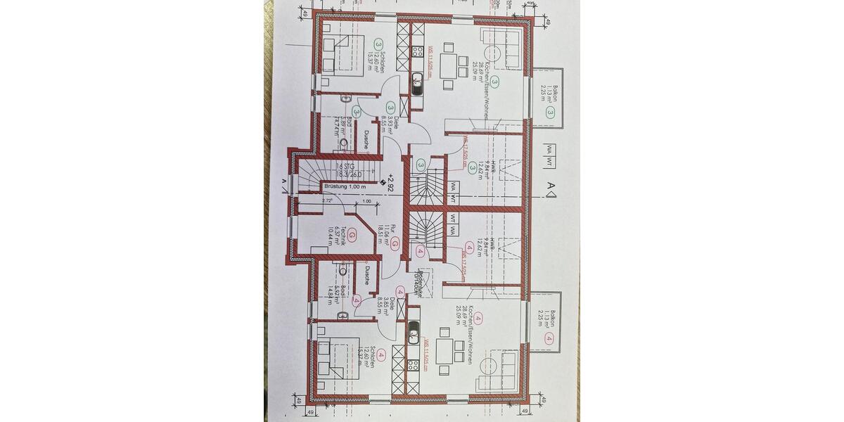 Mehrfamilienhaus, Wohnhaus Twist - 3 Zimmer, 85 m&sup2;, 880&euro; | Angebot:23790545