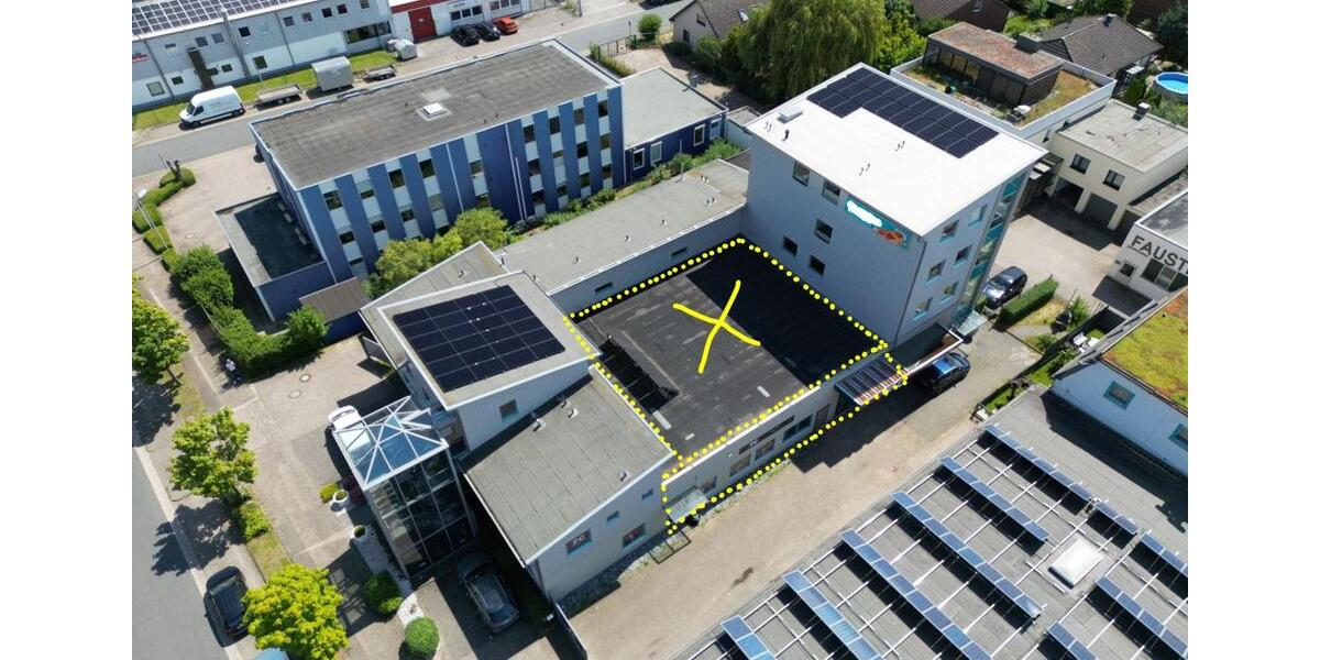 Hannover Laatzen - Gewerbefläche bzw Lagerhalle mit 340 m² zu vermieten. WC+Küche, teilbar zimmer