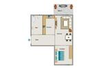 Etagenwohnung Bochum Bochum-Ost - 2.5 Zimmer, 59 m&sup2;, 477&euro; | Angebot:26674864