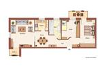 Dachgeschoßwohnung Massing - 3.5 Zimmer, 72 m&sup2;, 650&euro; | Angebot:26351903