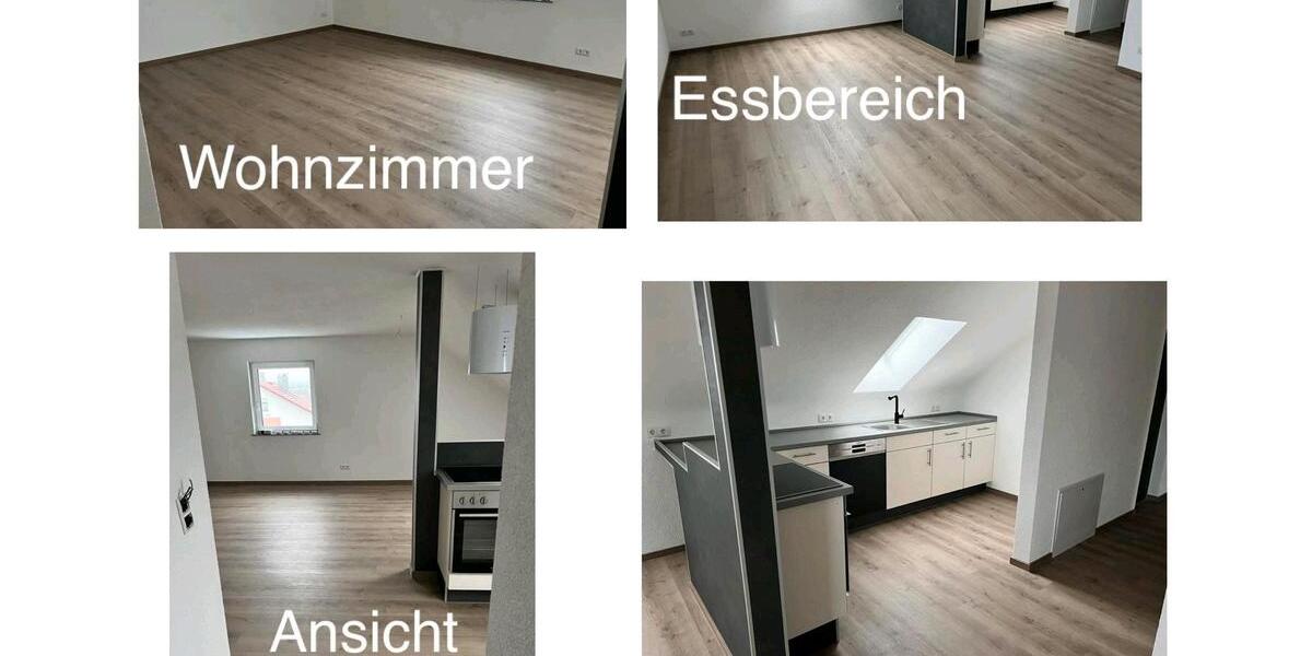 Dachgeschoßwohnung Bad Neustadt an der Saale - 3 Zimmer, 75 m&sup2;, 850&euro; | Angebot:25657017