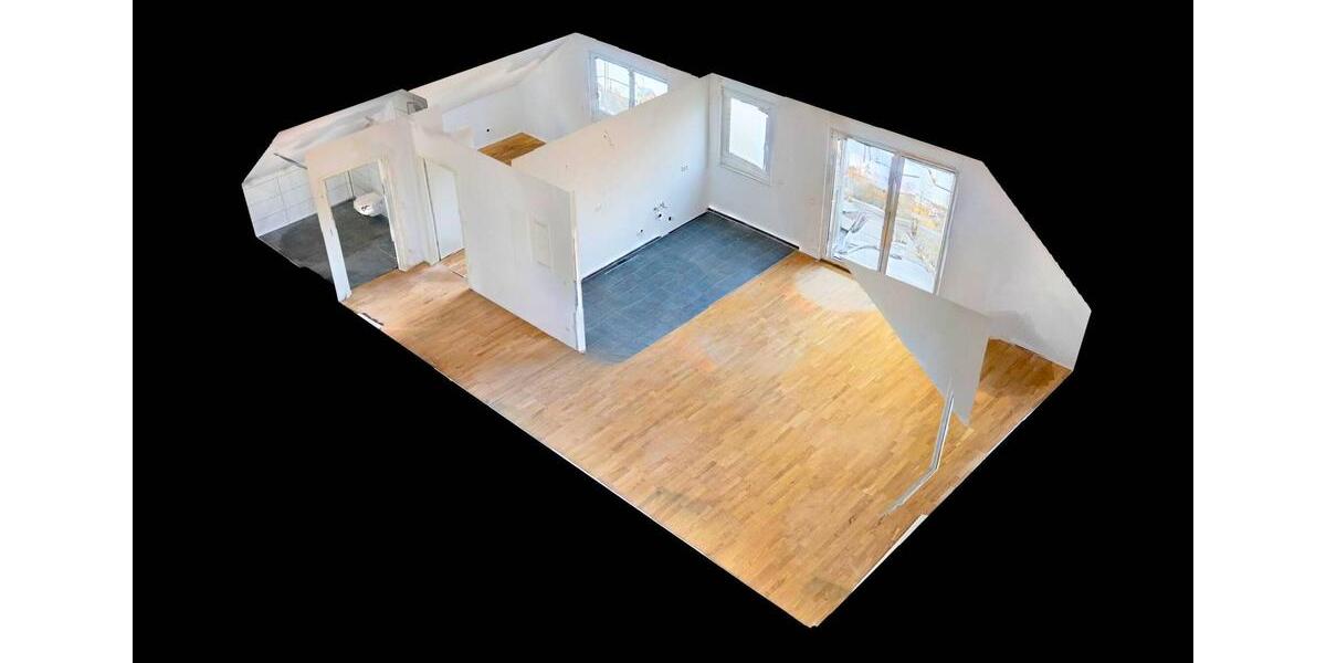 Dachgeschoßwohnung Grafenhausen - 2 Zimmer, 58 m&sup2;, 613&euro; | Angebot:25327876