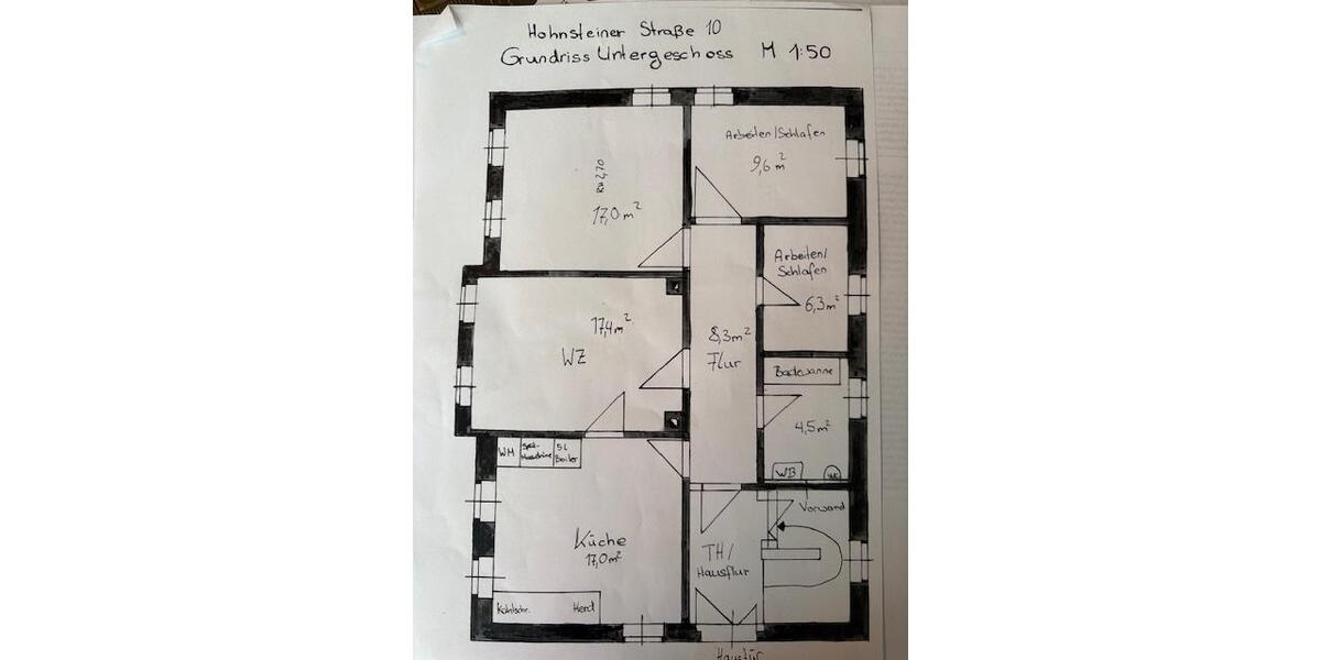 Erdgeschoßwohnung Bad Schandau - 3.5 Zimmer, 80 m&sup2;, 630&euro; | Angebot:26547540