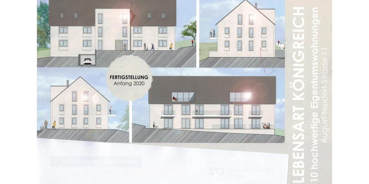 Erdgeschoßwohnung Flieden - 3 Zimmer, 86 m&sup2;, 770&euro; | Angebot:24750632