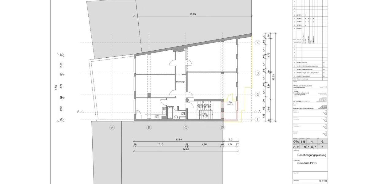 Etagenwohnung Braunschweig - 4 Zimmer, 125 m&sup2;, 992&euro; | Angebot:25365298