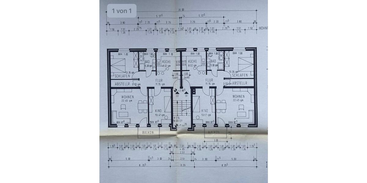 Etagenwohnung Schöningen - 3 Zimmer, 77 m&sup2;, 649&euro; | Angebot:25547957