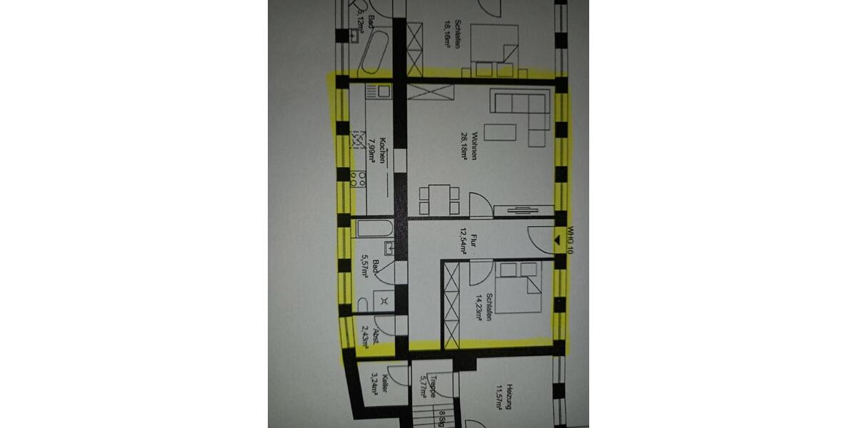 Erdgeschoßwohnung Zeuthen - 2 Zimmer, 73 m&sup2;, 880&euro; | Angebot:26635979