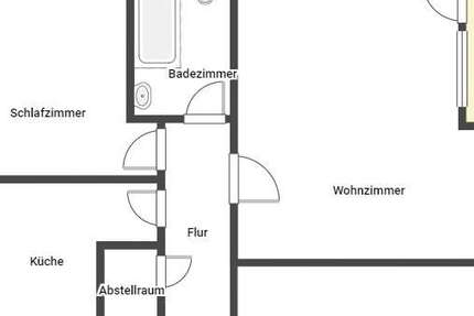 Wohnung Neustadt an der Weinstraße - 2 Zimmer, 76 m&sup2;, 495&euro; | Angebot:25272460