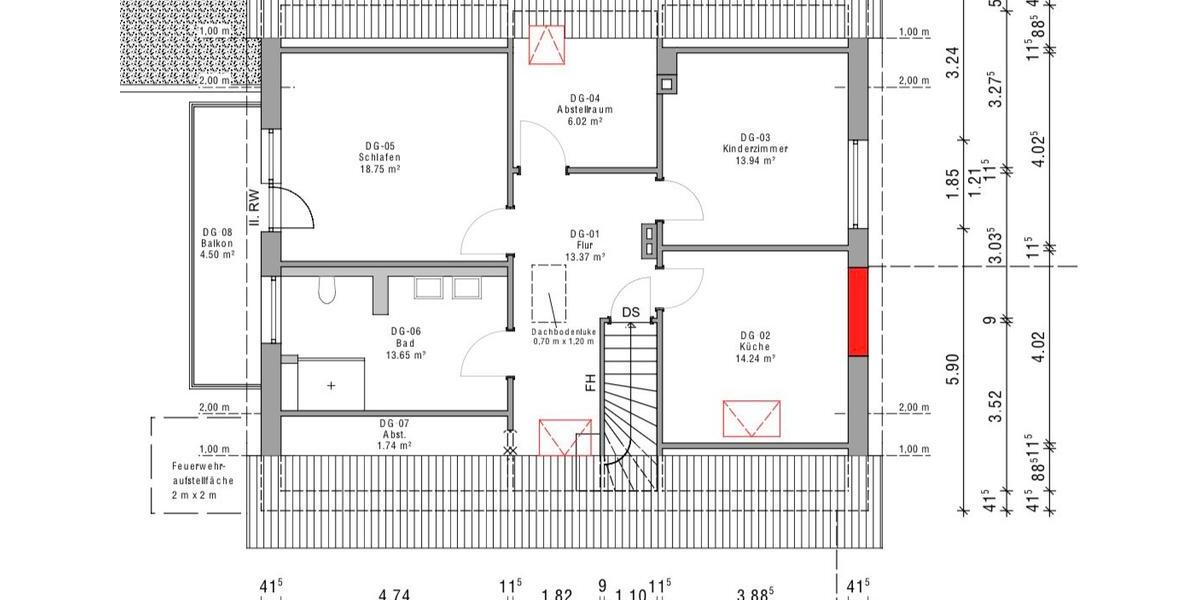 Dachgeschoßwohnung Werl - 3 Zimmer, 90 m&sup2;, 900&euro; | Angebot:26321195
