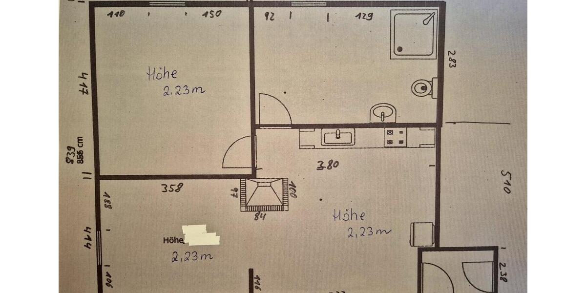 Erdgeschoßwohnung Iserlohn Grüne - 2 Zimmer, 66 m&sup2;, 500&euro; | Angebot:25234454