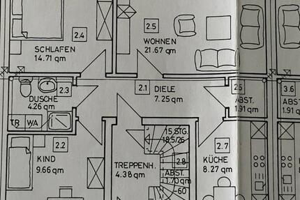 Wohnung Mildstedt - 3 Zimmer, 69 m&sup2;, 850&euro; | Angebot:25085186
