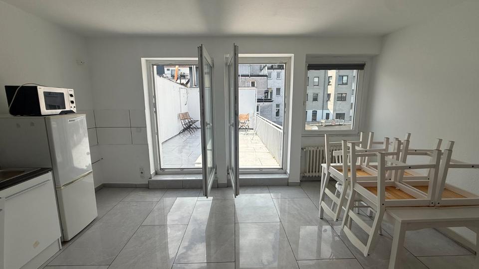 Terrassenwohnung Köln Innenstadt - 2 Zimmer, 90 m&sup2;, 1.600&euro; | Angebot:26664053