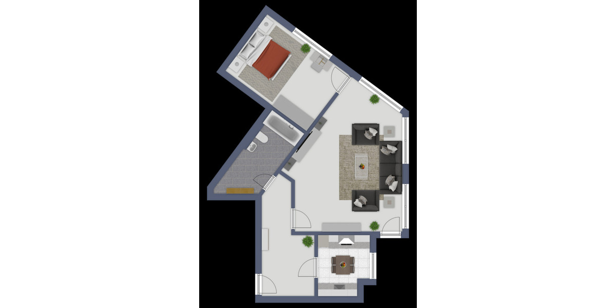 2 Zimmerwohnung in den Annenhöfen 2 zimmer