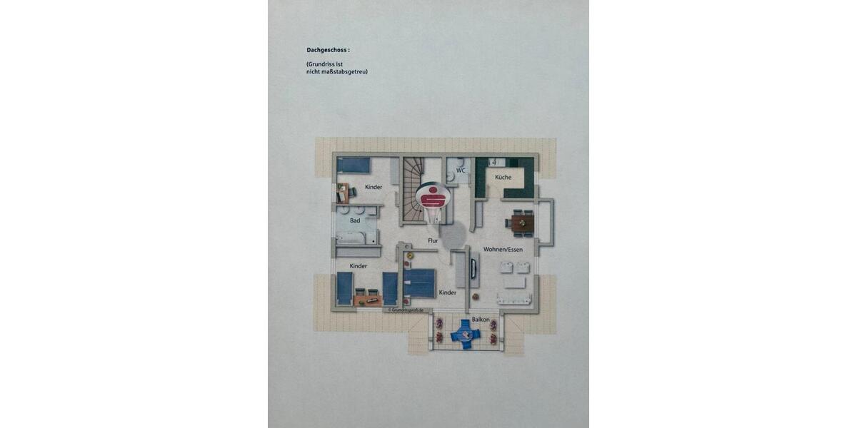 Helle 6-Zimmer Maisonette Wohnung, 2 Balkone, 125m² 6 zimmer