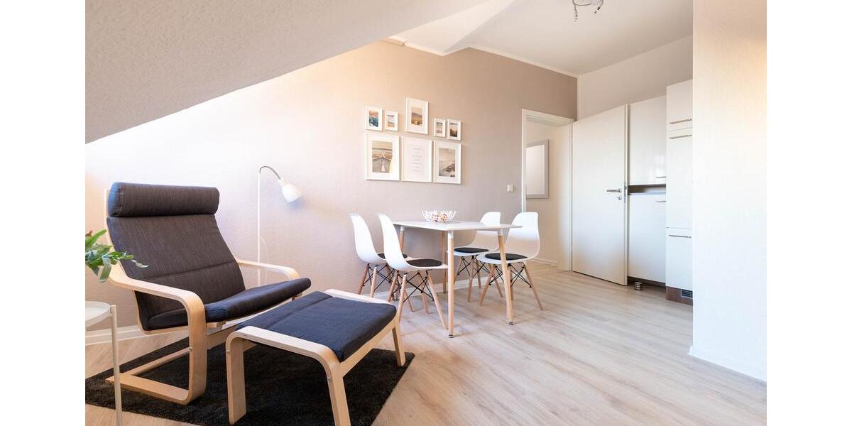 Möblierte 1-Zimmer-Wohnung mit moderner Küche und elegantem Bad 1 zimmer