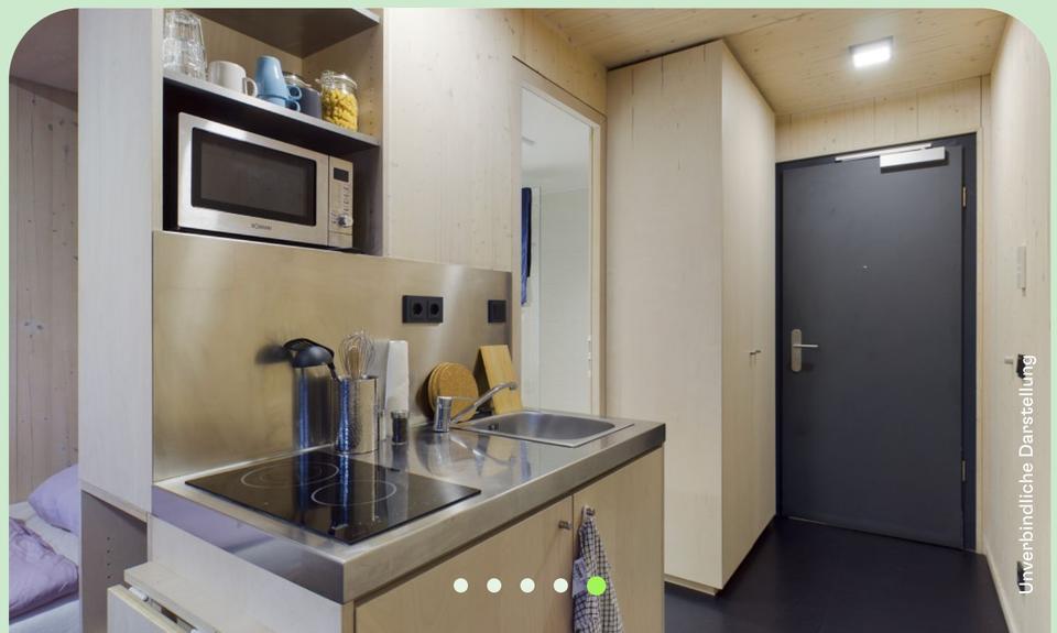 Etagenwohnung Hamburg Hamburg-Mitte - 1 Zimmer, 20 m&sup2;, 600&euro; | Angebot:26704662