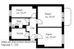 Etagenwohnung Halle (Saale) Südstadt - 3 Zimmer, 58 m&sup2;, 420&euro; | Angebot:26841971