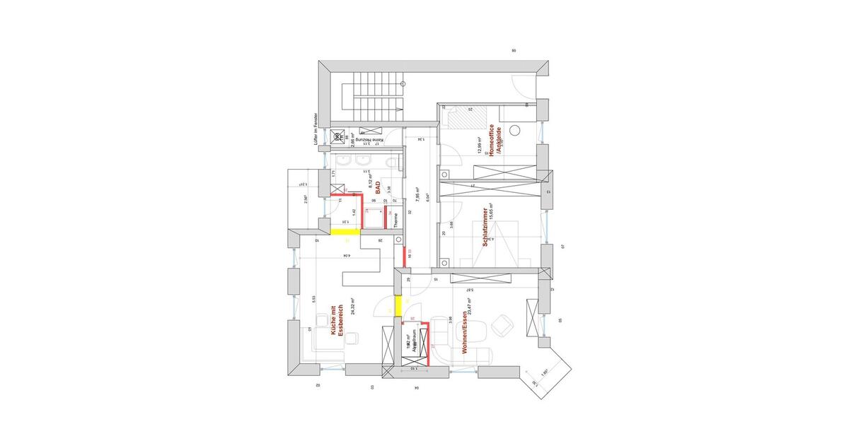 Erdgeschoßwohnung Singen (Hohentwiel) - 3.5 Zimmer, 101 m&sup2;, 1.297&euro; | Angebot:26661464
