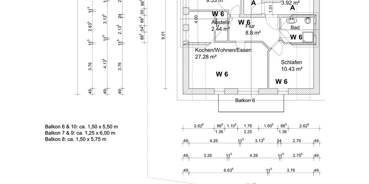 Obergeschosswohnung mit Balkon in zentraler Lage am Untenende! - Etagenwohnung Papenburg | Angebot:26586998