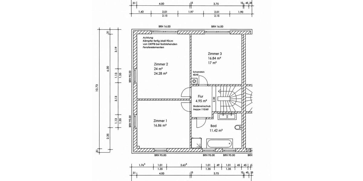 Doppelhaushälfte Quickborn - 4 Zimmer, 150 m&sup2;, 2.400&euro; | Angebot:26612523