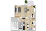 Etagenwohnung Strehla Kleinrügeln - 3 Zimmer, 58 m&sup2;, 351&euro; | Angebot:26799447