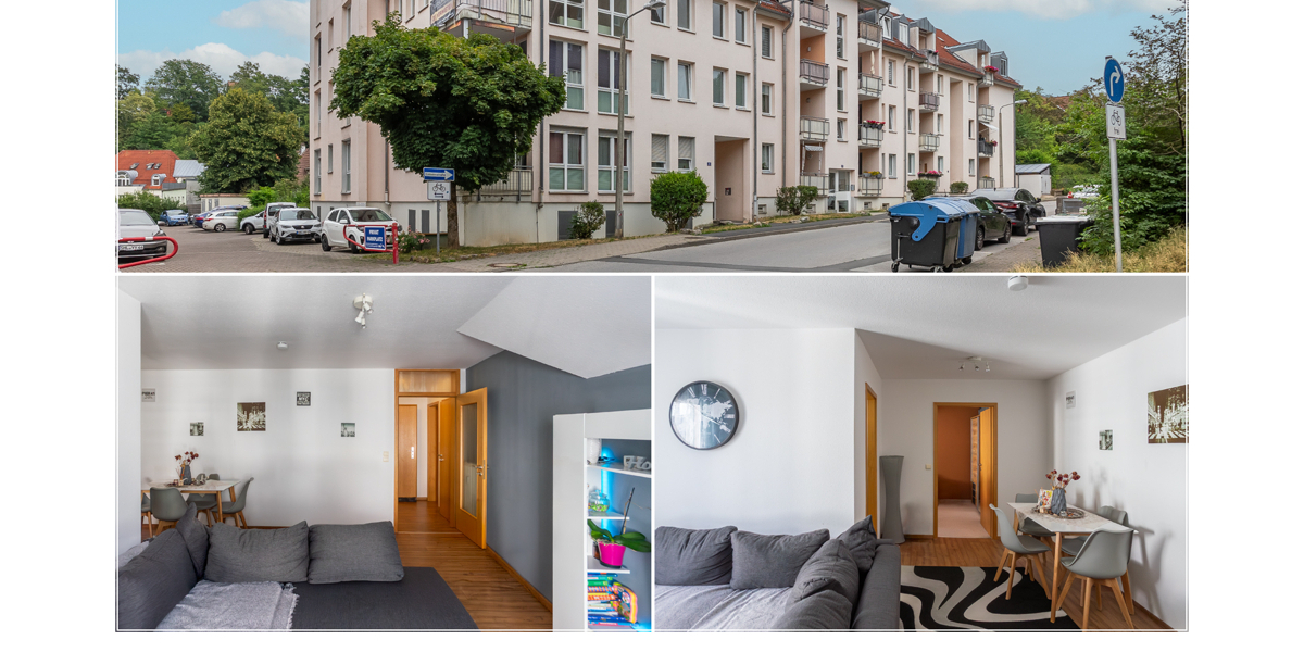 Komm rein, die Küche ist schon da, Stadtmitte und ruhig 2 zimmer