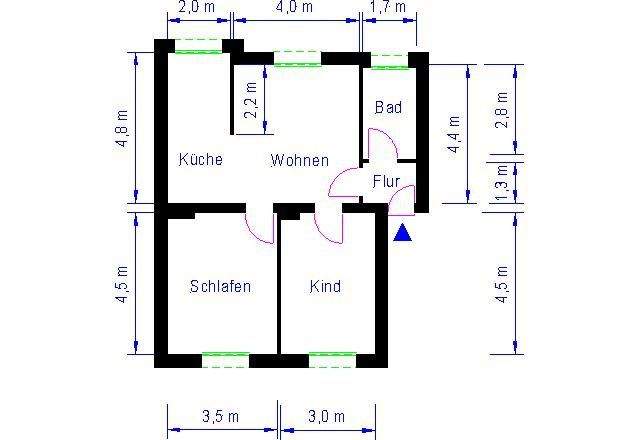 !! Aufgepasst - Kreative Mieter gesucht!!! 3 zimmer