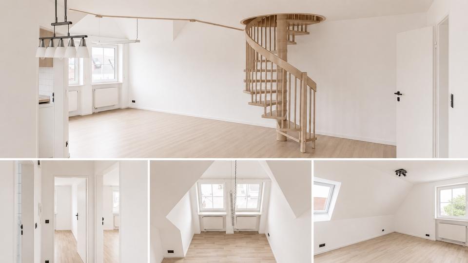 Maisonettenwohnung Türkheim - 4 Zimmer, 110 m&sup2;, 1.290&euro; | Angebot:26606056