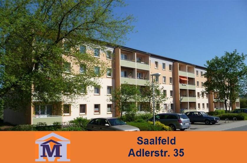 helle lichtdurchflutete 4-Raum-Wohhnung mit Balkon und Stellplatz