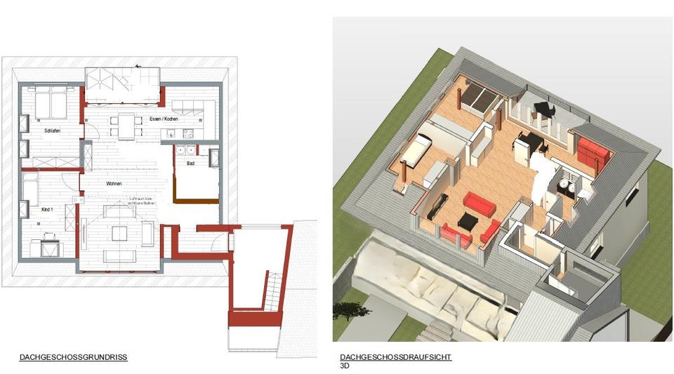 Dachgeschoßwohnung Baesweiler - 3 Zimmer, 85 m&sup2;, 1.200&euro; | Angebot:26627126