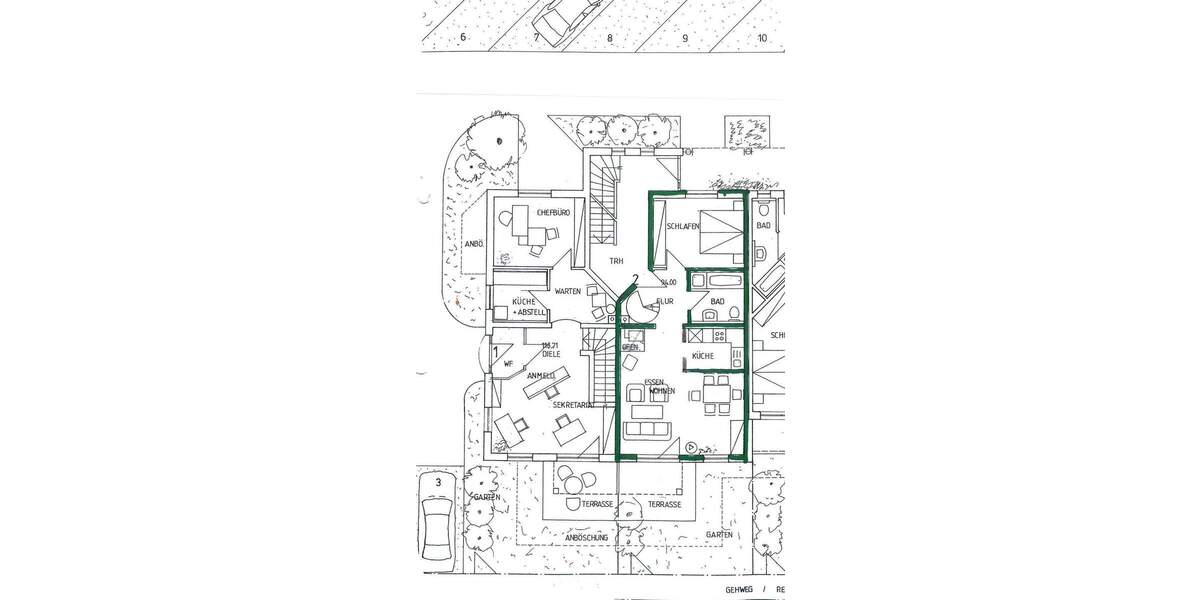 Etagenwohnung Beilngries - 3 Zimmer, 90 m&sup2;, 790&euro; | Angebot:25109355