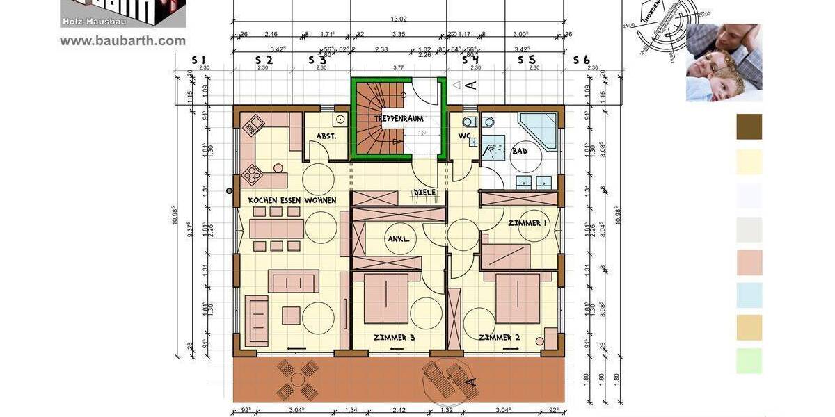 Etagenwohnung Überlingen Nußdorf - 5 Zimmer, 105 m&sup2;, 2.490&euro; | Angebot:26740185